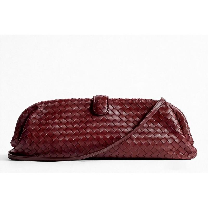 2025 Womens Woven Chain Shoulder Bag