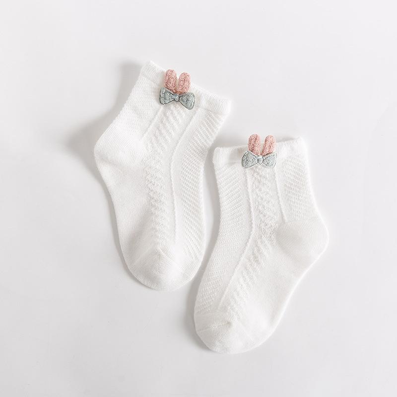 Lawadka 4Paar/Set Neugeborene Mädchen Jungen Socken Für Baby Sommer Netz Dünn Säugling Junge Mädchen Kinder Socke Baumwolle Kleinkind Kinder Socken