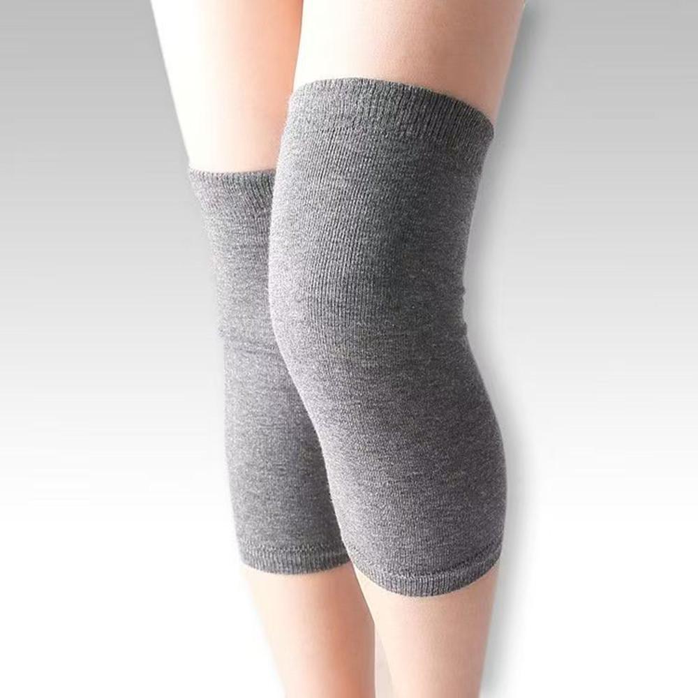 Damen Beinwärmer im koreanischen Stil mit Farbblöcken: Weiche Baumwoll-Polyester-Wadenstrümpfe & Knieschoner für Kälteschutz