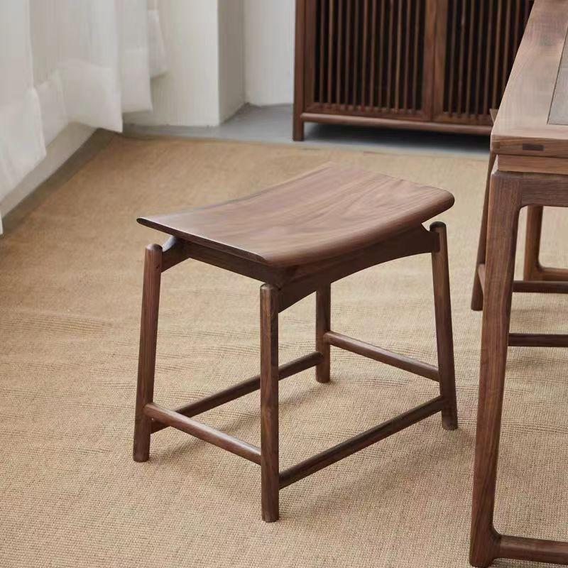 Solid Wood Stool Portable Removable Shoe Changing Stools Multifunctional Luxury Ottoman Living Room Dining Chair Room Furniture