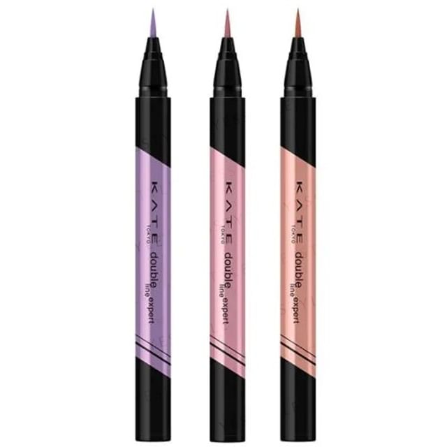 Kanebo - Kate Double Line Expert Eyeliner Complexion Shade Color OR-1 Ultra-Thin Orange