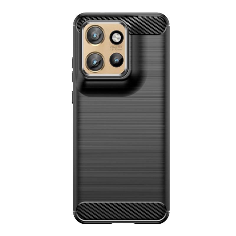 For Moto Edge 50 Neo Case Cover Moto Edge 50 Neo Capas Carbon Fiber Bumper Back Shockproof TPU Soft Fundas Motorola Edge 50 Neo