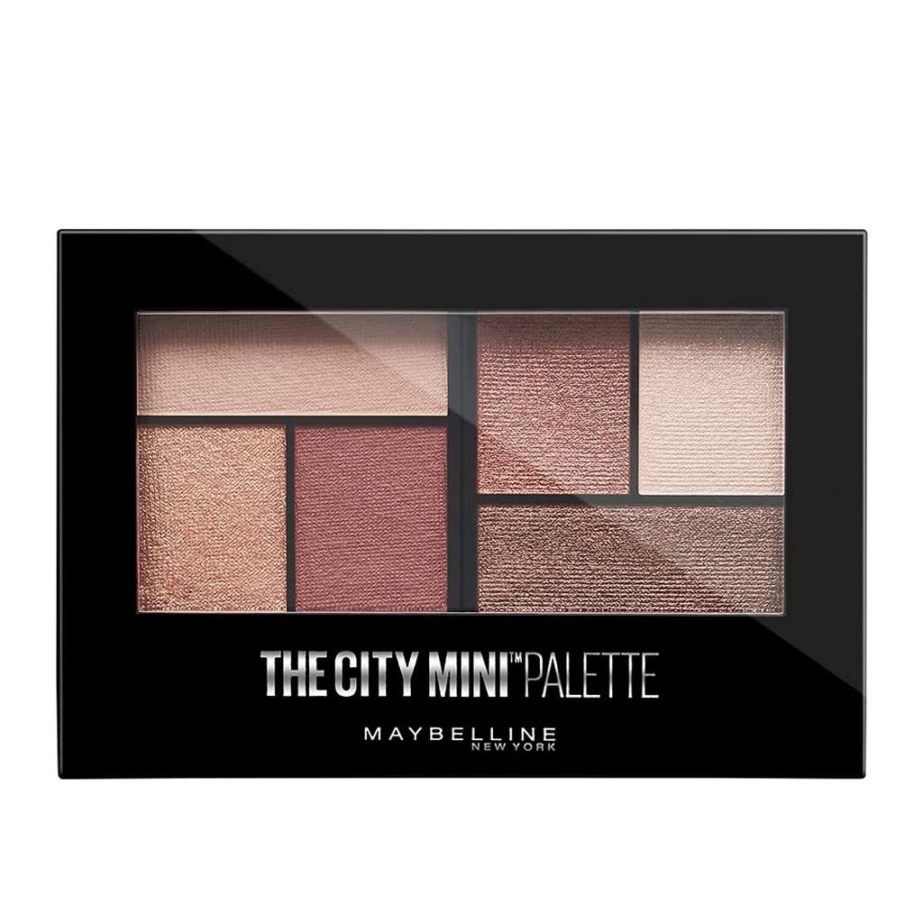Maybelline New York The City Mini Eyeshadow Palette 5th Avenue Sunset 6 Blendable Shimmer Metallic Shades