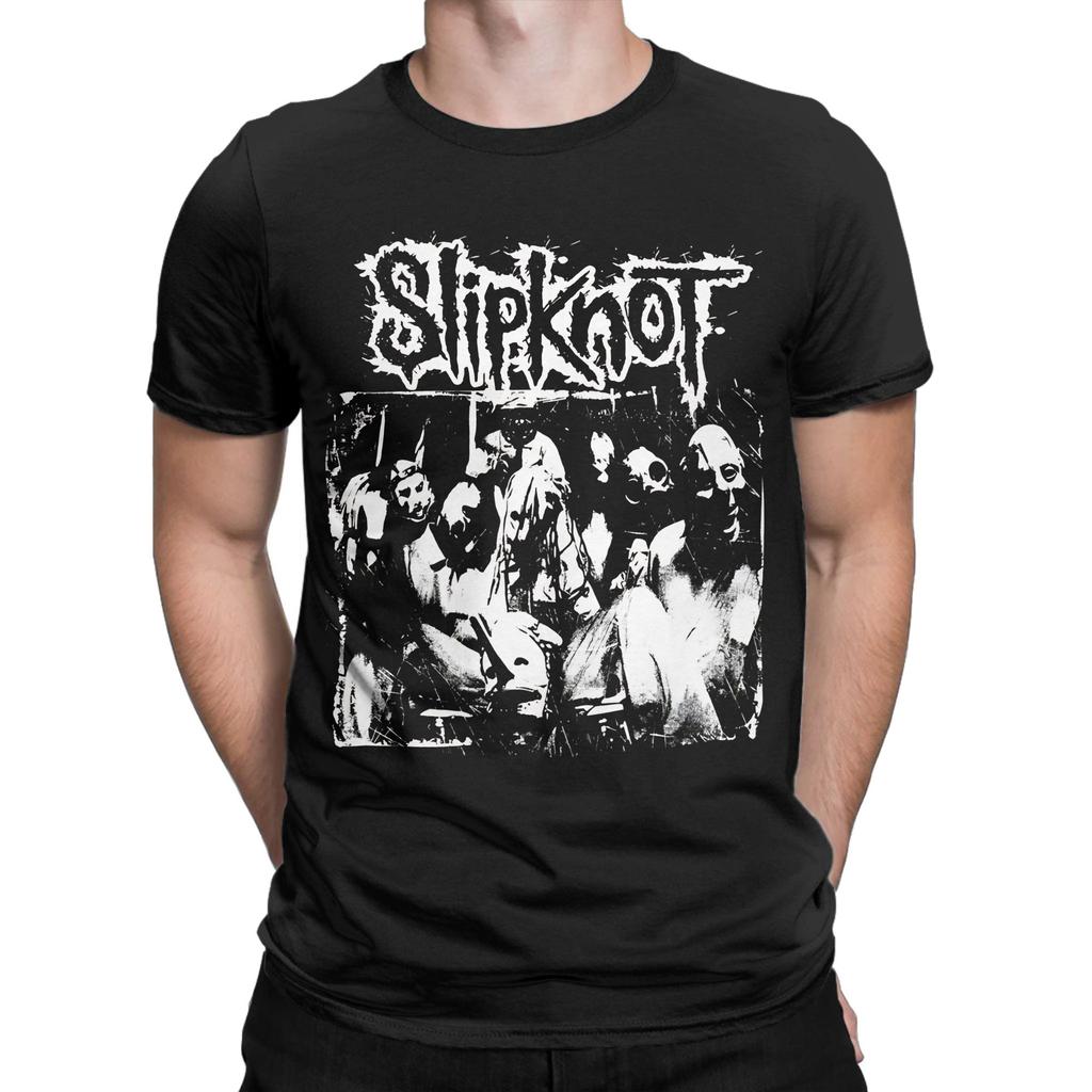 Slipknot Splatter Portrait Graphic Design Graphic 100 Cotton Tshirt Slipknot Tops Tees For Unisex