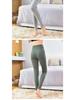 High Waist Thermal Knee-Lined Leggings for Women - Thick, Fleece-Lined, Winter Warmth and Body Shaping.