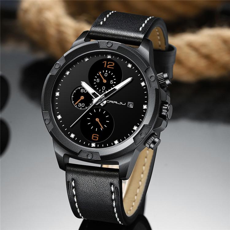 CRRJU-2142 Men's Six-pin Sports Watch Men's Watch Large Strap Watch Men