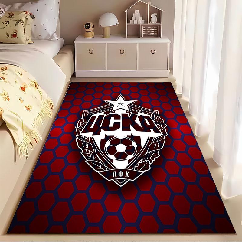 CSKA Football Team Emblem Suitable As a Non-slip Mat for the Living Room or Bedroom Sofa