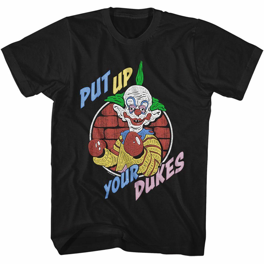 Killer Klowns From Outer Space Put Up Your Dukes Black Adult T-Shirt