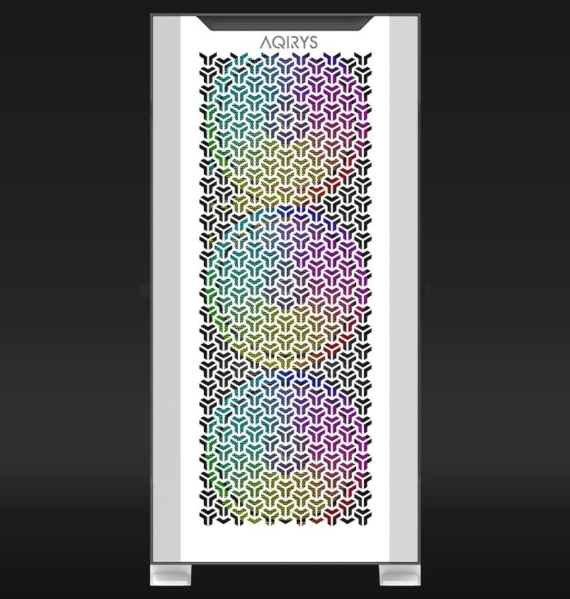 Carcasa Aqirys Aquilla Midi-Tower Weiß