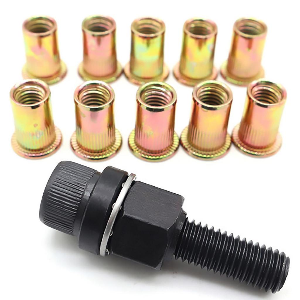 KOYMING Hand Nutter Little Includes 10 Blind Nuts M8, Nutter,