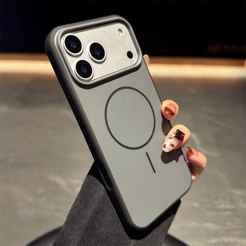 Official Magnetic Matte For Magsafe Case for iPhone 17 16 14 15 Plus 13 12 17 Pro Max 11 Soft Bumper Shockproof Armor Hard Cover