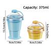 Leak-Proof Foldable Ice Ball Cup 2 In 1 Ice Cube Kettle Ice Maker & Drinking Cup  Summer Outdoor