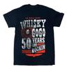 Whisky A Go Black 50 Years and Rocking T Shirt S 4XL DO325
