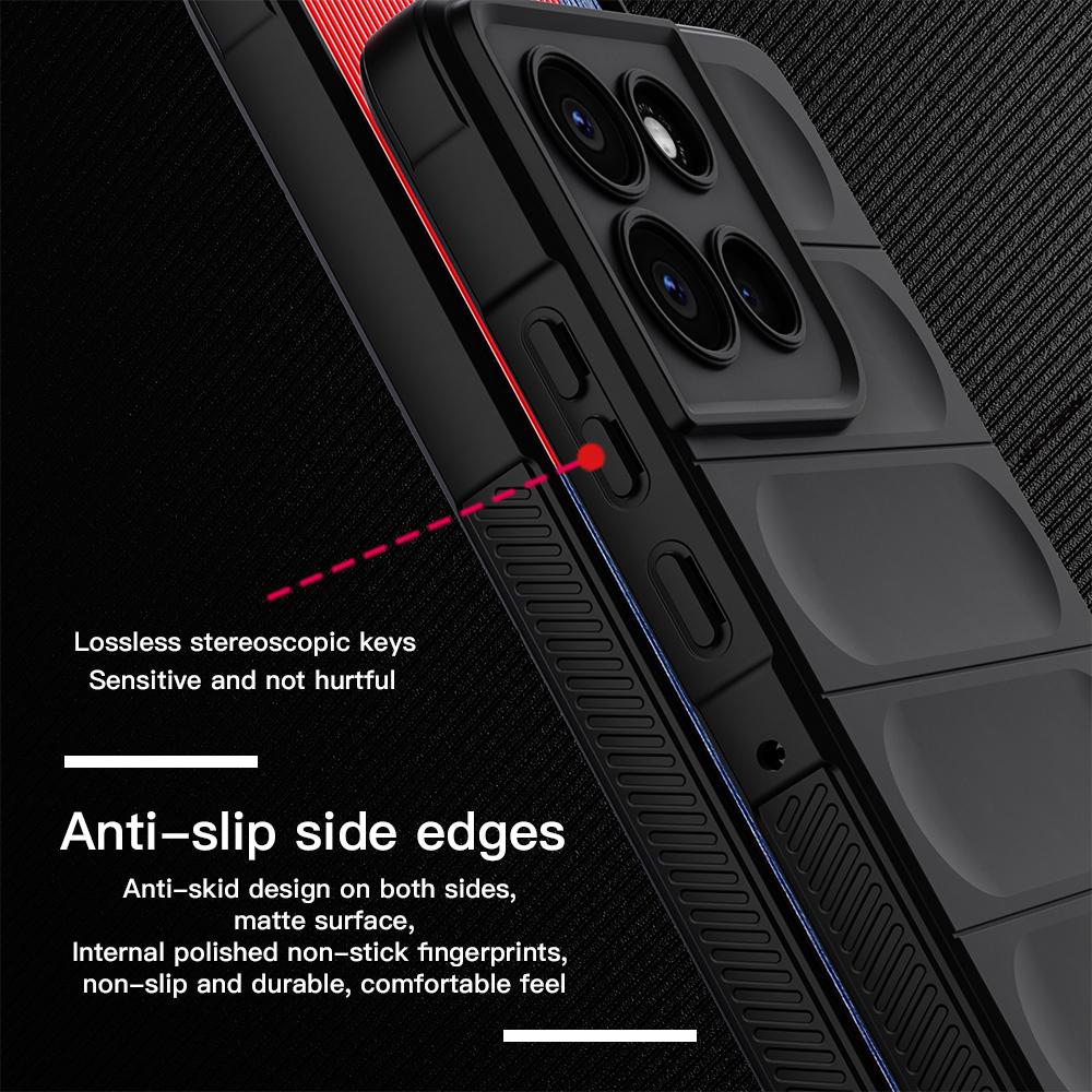 KEYSION Støtsikkert Matt Telefondeksel for Motorola MOTO G86 G56 5G Sklisikkert Mykt Silikon Telefondeksel for MOTO G75 5G G15 Power