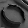 TLOO9 2Pcs Car Suede Steering Wheel Cover Anti-slip Cower for BMW Mini cooper R56 R50 R58 R52 R53 R55 f56 f55 Car Decoration Accessory