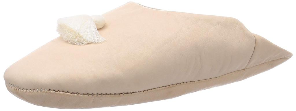 Fatima Morocco Tassel Babouche Size Cm Men's 20SS-BAB06 Natural, 27.0-27.5