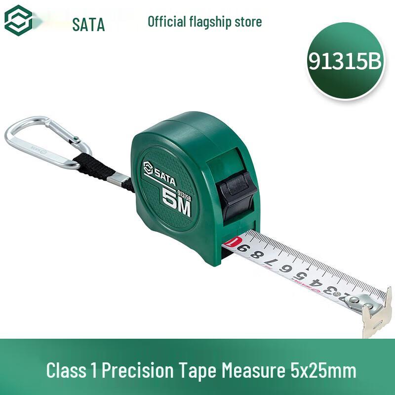 SATA 91315B Metric Tape Measure 5m x 25mm