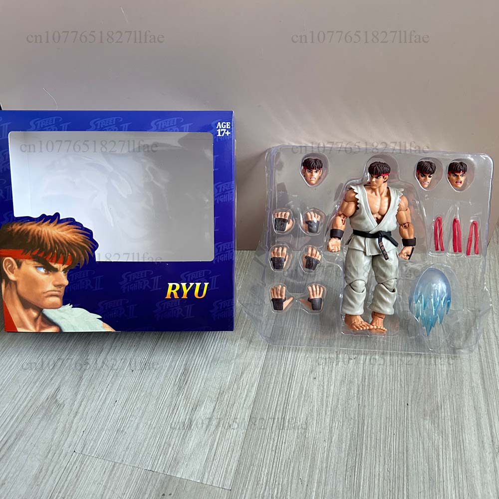 Ultra Street Fighter Ken Masters Storm Toys USFII: The Final Challengers Guile Ryu Ken Action Figure Model Toy Joint Movable