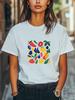 Colorful Fruit Vibrant Graphic Print T-Shirt Unisex Men Women Trendy Casual Tee Unisex T-Shirt
