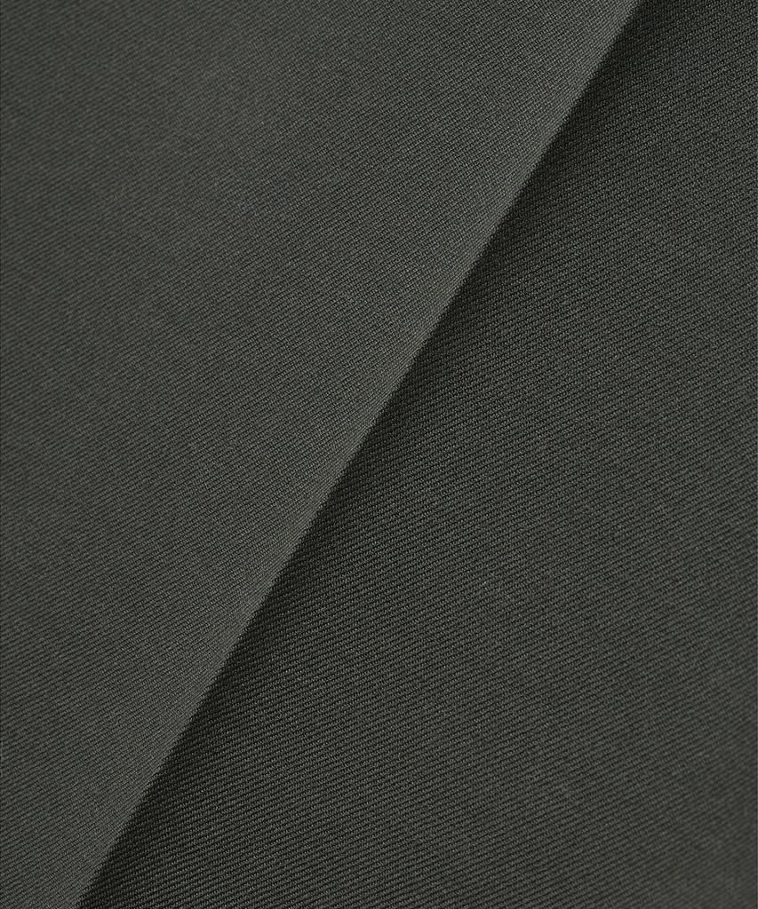 NOIRER Wool One-Tuck Relaxed Slacks (Khaki)