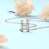 H Letter Necklace Fashion Niche Design Sense Jewelry Neck Chain Sweater Chain Premium Durable Quality Useful Practical