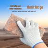 Men's Thickened Cotton Nylon Non-Slip Work Gloves – Durable Protection for Labor and Construction