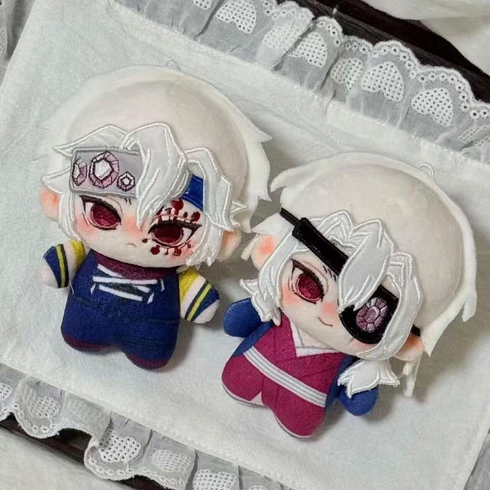 10cm Kimetsu No Yaiba Uzui Tengen Plush Doll Pendant Demon Slayer Plusie Toy Anime Keychain Stuffed Doll Fans Birthday XMAS Gift