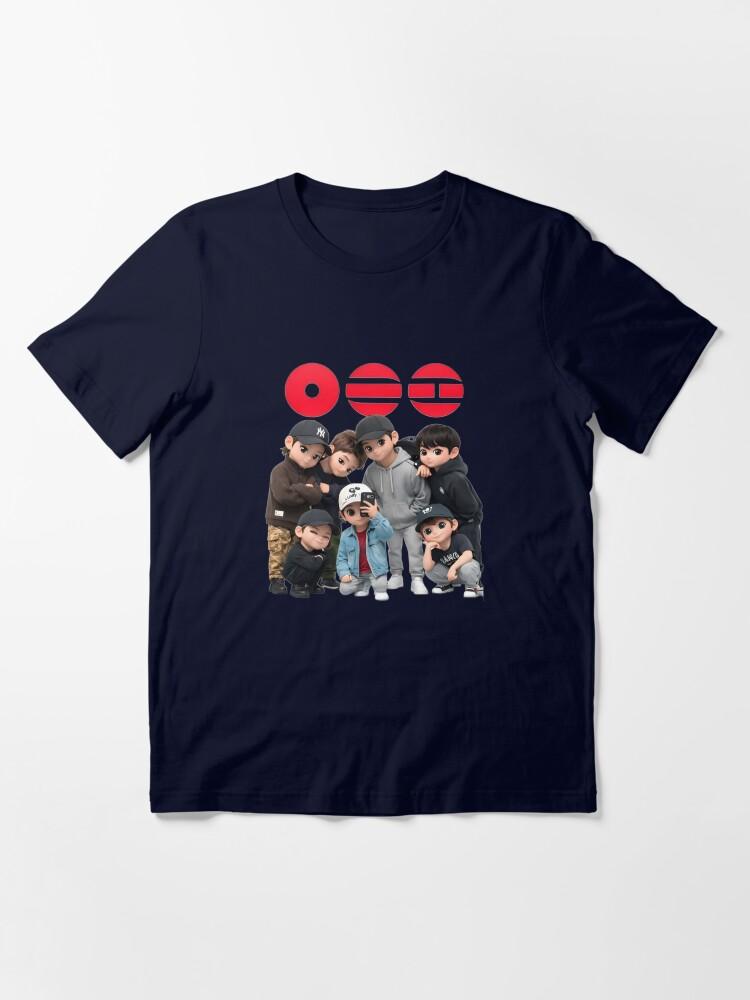 

OT7 Inspired Arirang Style Fan Design 2026 Summer Mens Womens Luxury Fashion Street Wear Y2K Cotton Oversized Tshirt S