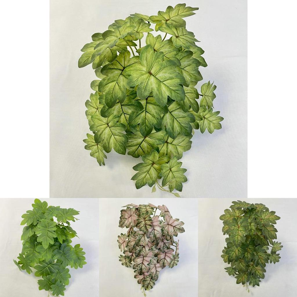 3d Printed Bamboo Leaf Wall Art Artificial Faux Plants Home Decor Wedding Photography Props 80