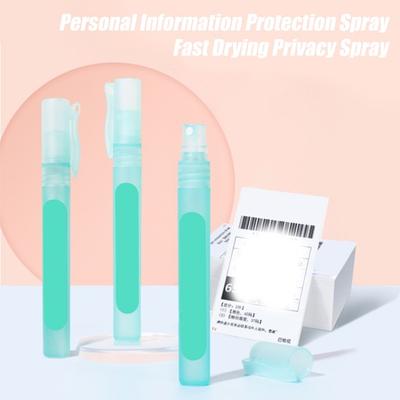 Privacy Protection Spray for Thermal Paper Portable Information Cover Liquid Receipt Sensitive Data Eraser