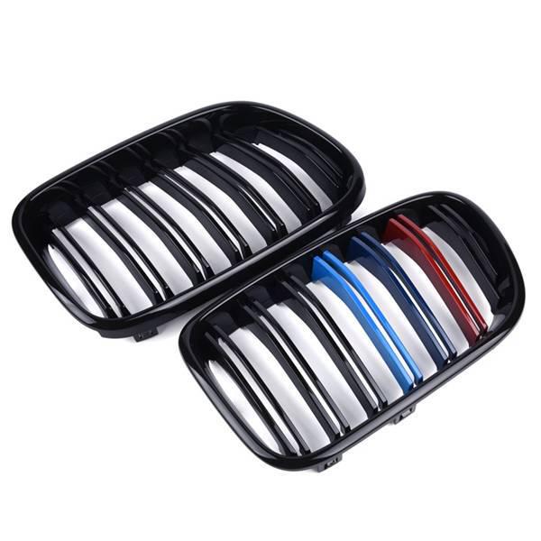 Paar Sport-Netz-Nierengitter vorne für 2010-2014 BMW X3 F25 Haube