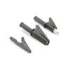 Alligator Clip Insulated Crocodile Clamps Adapter Battery Clip Fits for Welding 2mm 4mm Banana Plug Test Lead Black Color