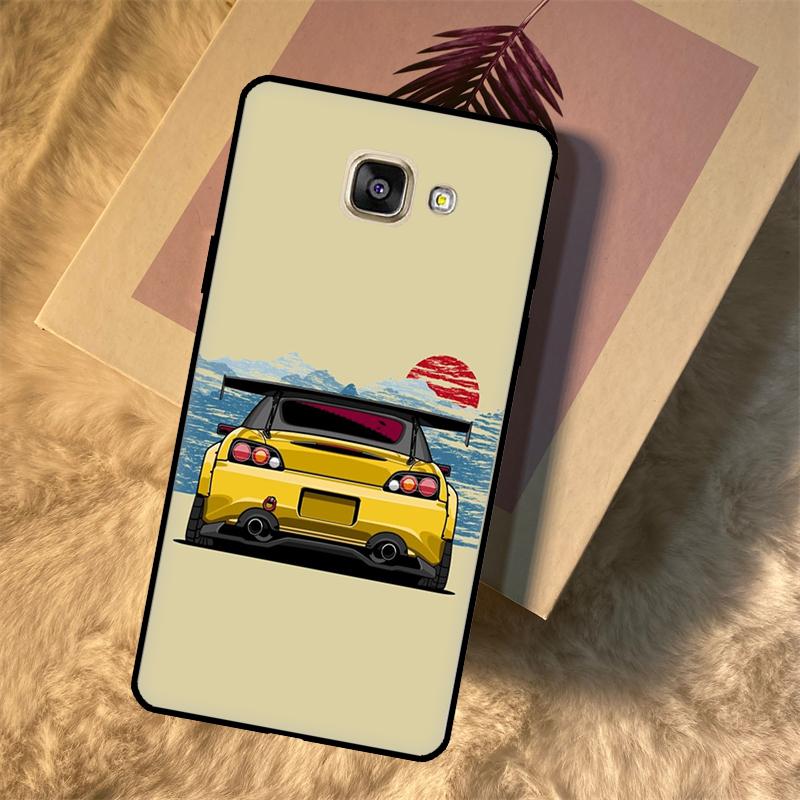 Sports Car JDM Drift Case For Samsung Galaxy M16 M36 M56 M54 M23 M20 M32 M52 M34 M14 M35 M55 M15 M11 M31 M13 M53