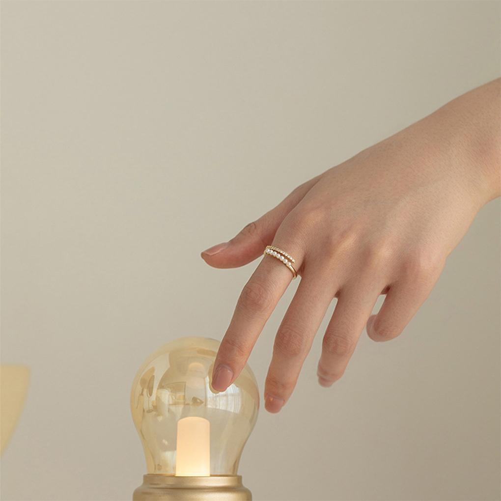 Copper Ring Portable Replacement Open End Anti-rust Stylish Fashionable Anti-corrosive Glossy Wedding Party Rings Jewelry