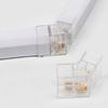 2-Pin V/Y/I/L Connector For Led Lamp For Bordered Honeycomb Light Tube 110-240V For Universal Car Wash Workshop Basement Garage