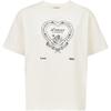 Women's Heart Print Cotton T-Shirt