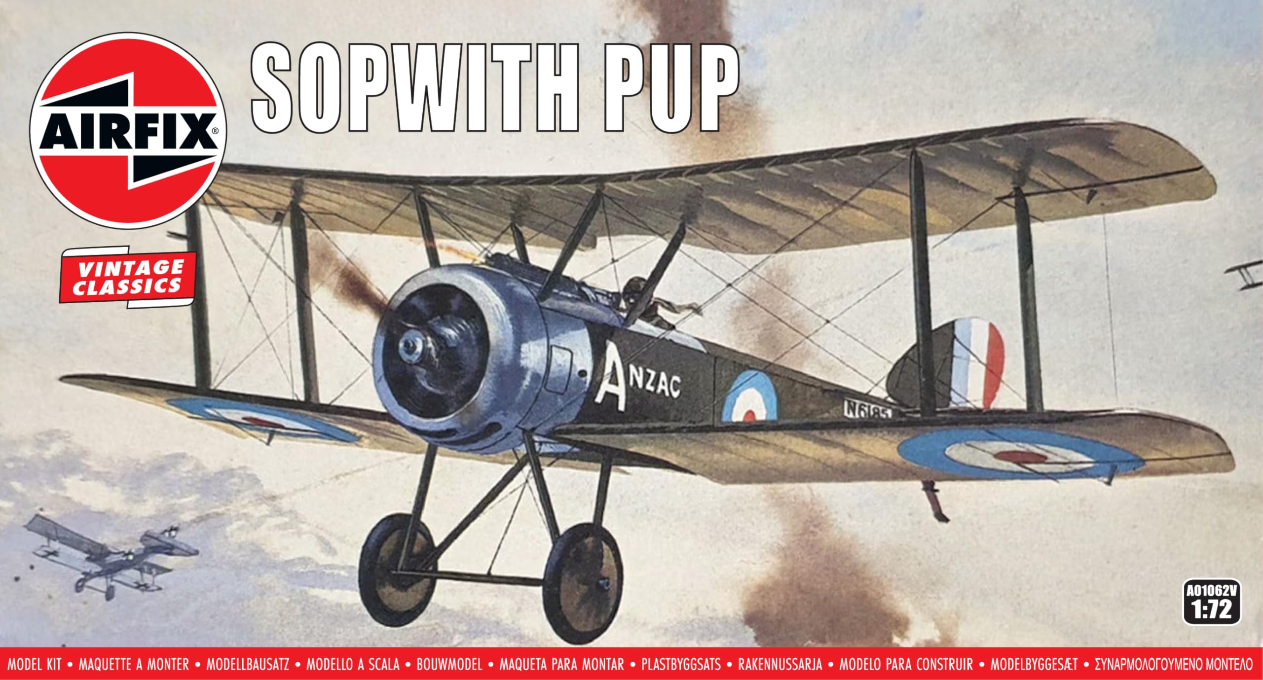 

Airfix Sopwith Pup Plastic Model 1/72 X-1062V (Airplane)