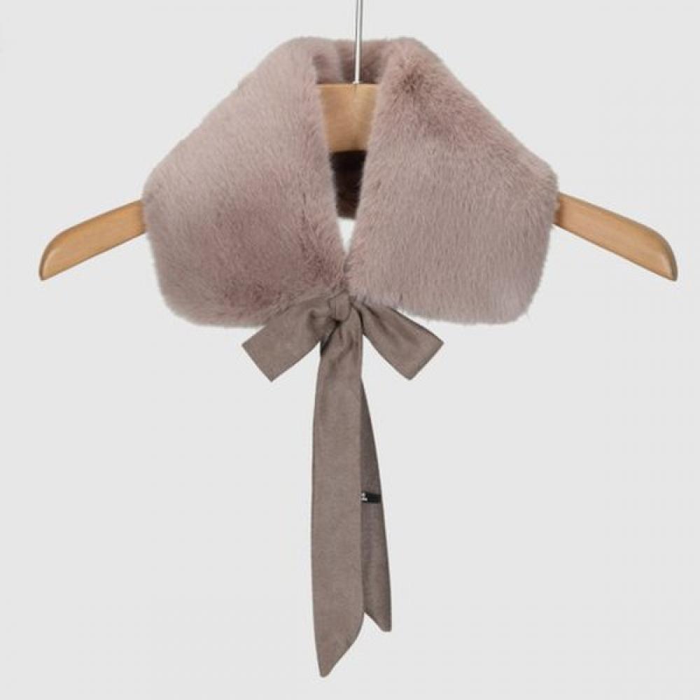 Lala Scarf Ribbon Color Beige Lalaf263