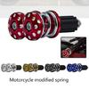 Innovative Spring Design Motorcycle Handlebar End Weights Inserts Suitable For Improved Stability And Reduced Vibration