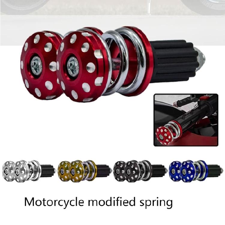 Innovative Spring Design Motorcycle Handlebar End Weights Inserts Suitable For Improved Stability And Reduced Vibration