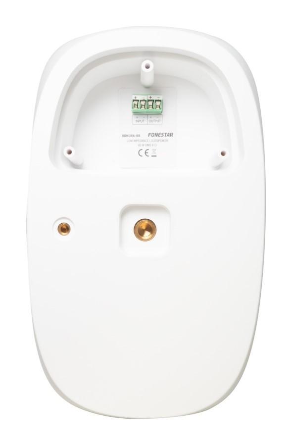 Fonestar Sonora-6B - Wodoodporny (Ip-66) 2-Drożny Głośnik Instalacyjny, Biały
