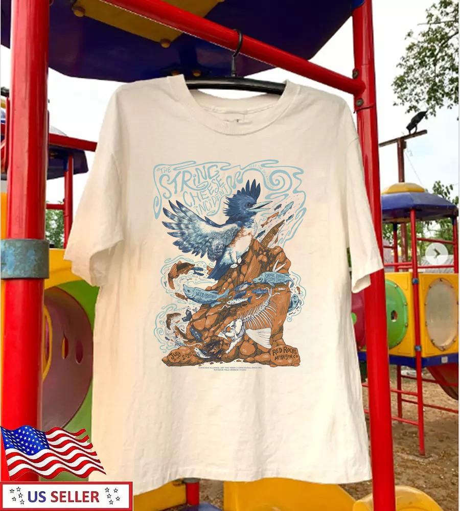 The String Cheese Incident Red Rocks 2025 White Shirt S-5XL SN21 Unisex T-Shirt XXXL