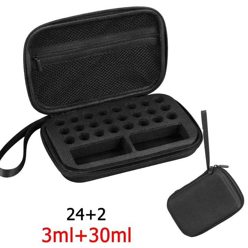 11/26 Slots Insulin Peptide Vial Storage Case Portable EVA Travel Organizer Fit 3ml & 30ml Standard Vials for Fridge Carrying