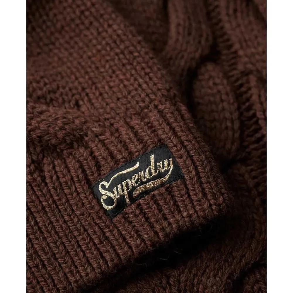Superdry Sweater Chain Cable Knit Polo