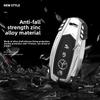 Autoschlüsselhülle für Mercedes-Benz A B C E G S-Klasse CLA CLS GLA GLB GLC GLE GLS EQA EQB EQC 3 Tasten Auto Zubehör
