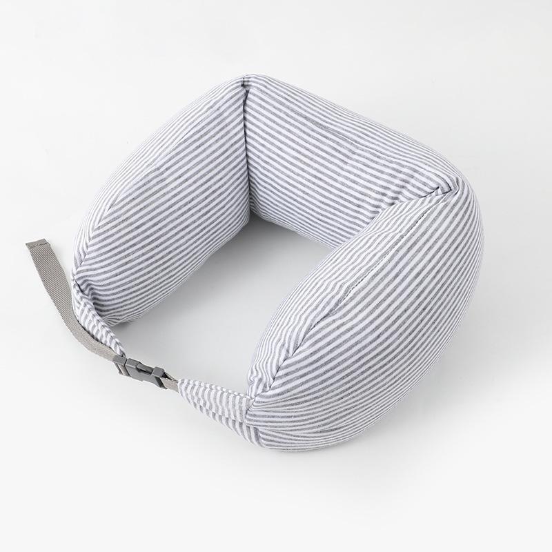 Multifunctional travel pillow U-shaped neck pillow Car plane pillow Unprinted U-shaped pillow