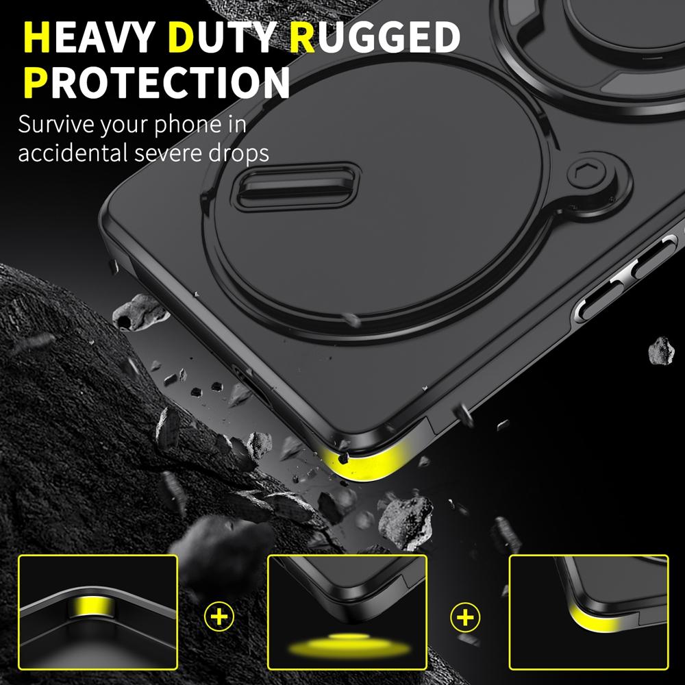 For Honor Magic 5 Lite 5G Case Shockproof Armor For Magsafe Wireless Charging Cover For Magic5 Lite Magnetic Holder Ring Case