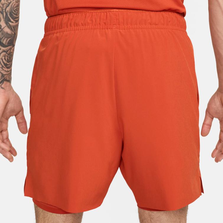 Nike Dri-FIT Solid Outdoor Elastic Mid-Waist Casual Shorts Men Shorts Rust FD5284-811