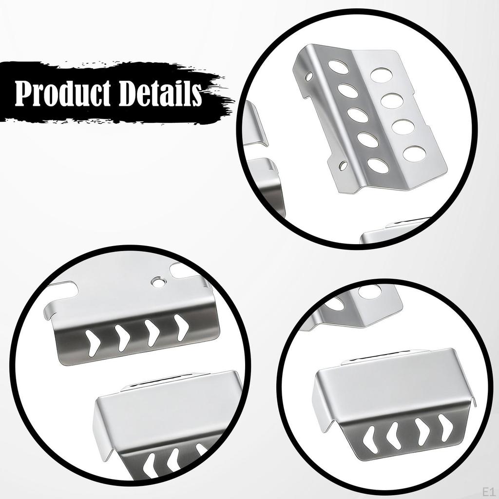 RC Chassis Protection Set Car Accessories Easy to Install Convenient Heavy Duty Parts Axle