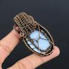 Lebensbaum Owyhee Opal Edelstein Anhänger 999 Kupferdraht Gewickelter Schmuck, Handgefertigter Antiker Anhänger Schmuck, Geschenk für Mutter